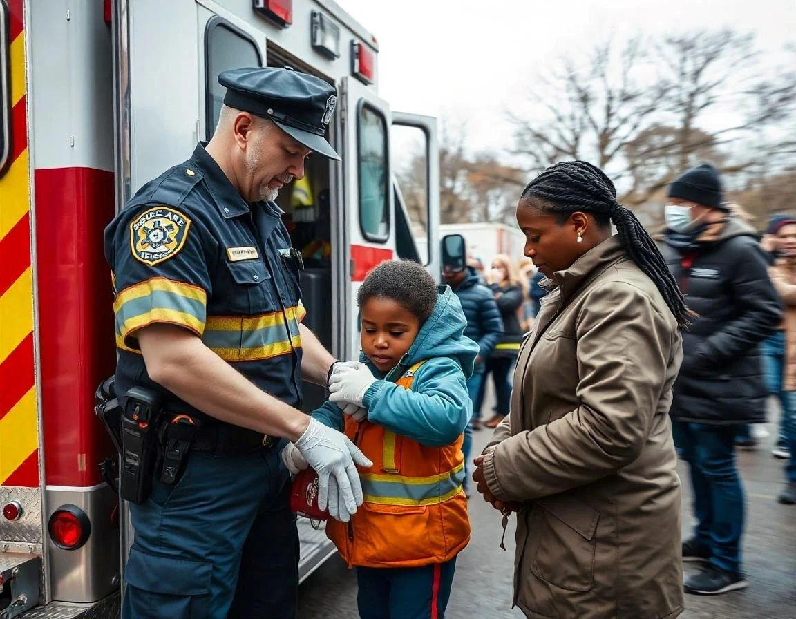 InfinaHealth medical standby team providing emergency support at a community event in Philadelphia.